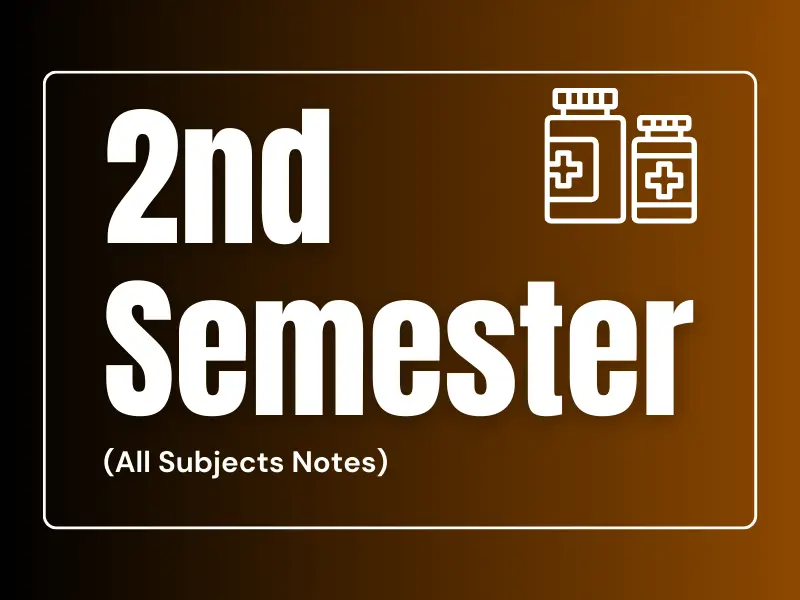 2nd Semester Notes
