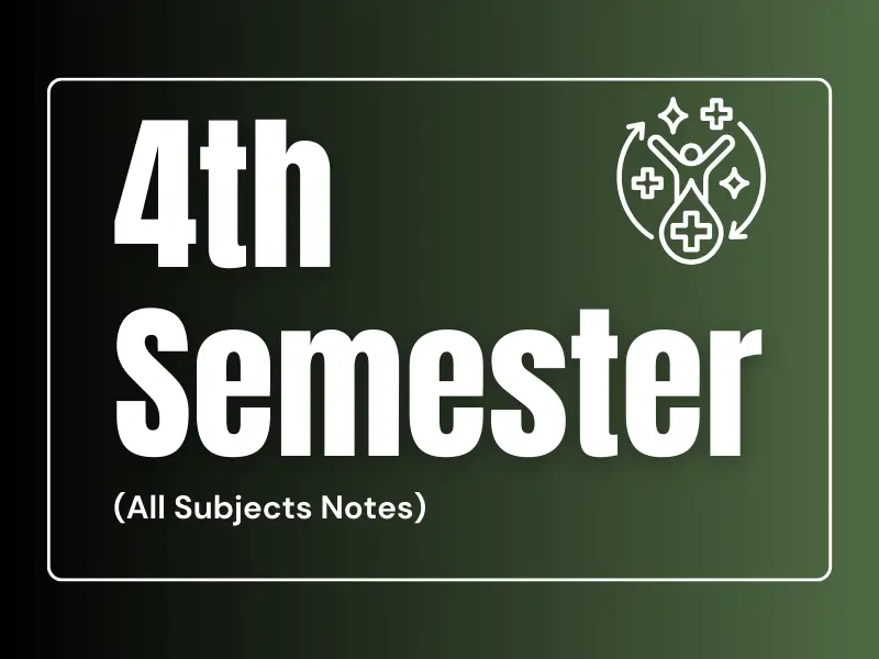 4th Semester Notes