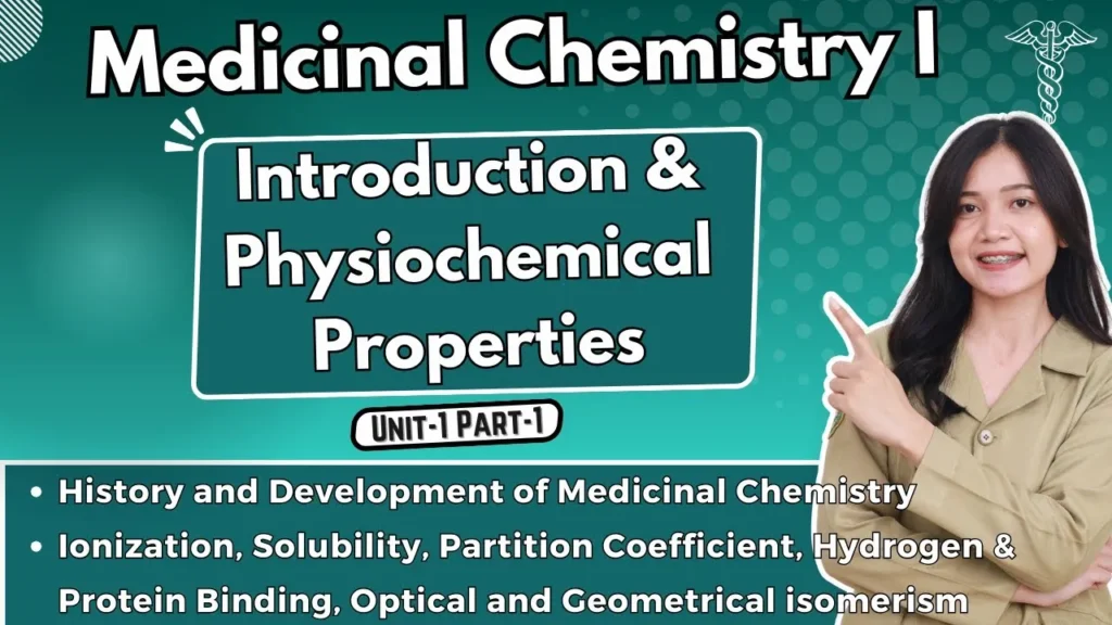Medicinal Chemistry I
