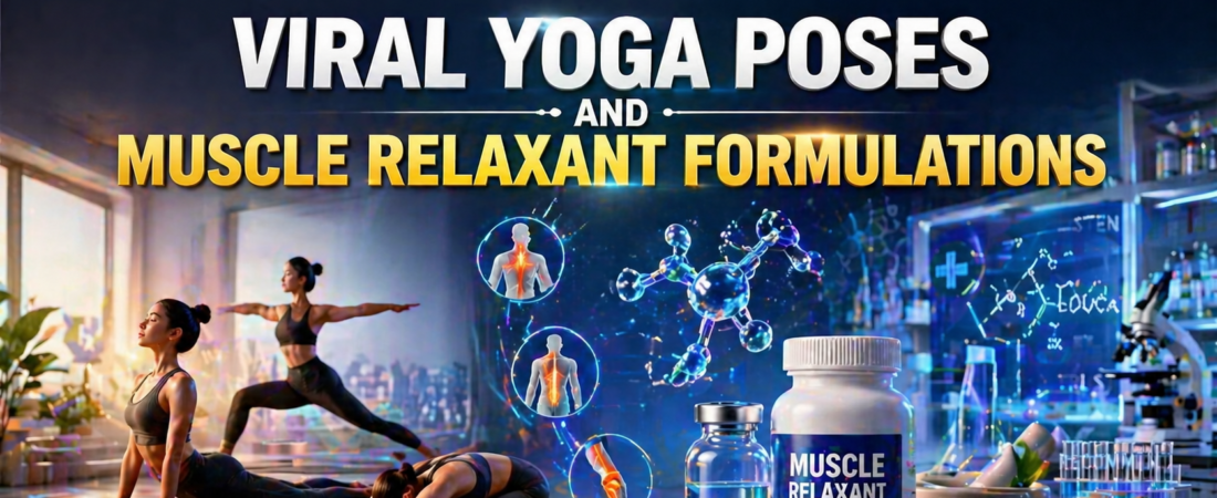 Viral Yoga Poses and Muscle Relaxant Formulations